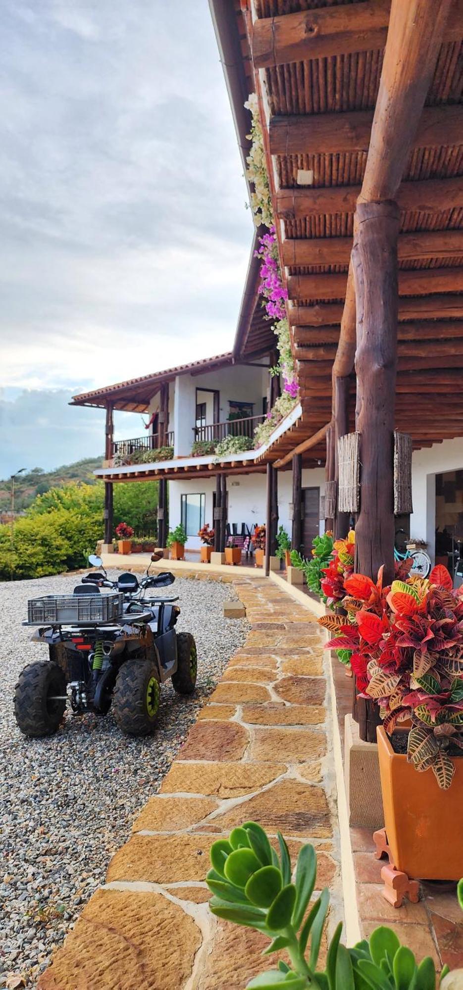 Hotel Amanee Barichara Exterior foto